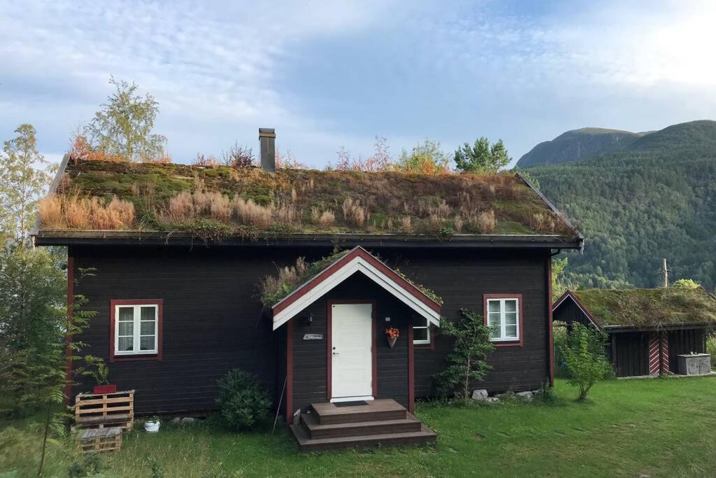 Stille Og Fredelig Ved Fjord Og Fjell Valsøybotn 외부 사진
